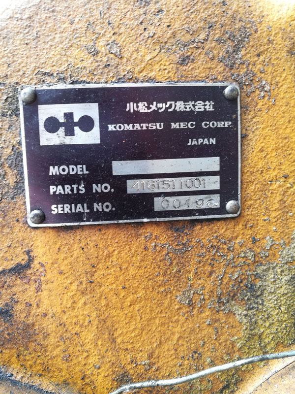 เกียร์ทอร์ครถตัก Komatsu WA100-3